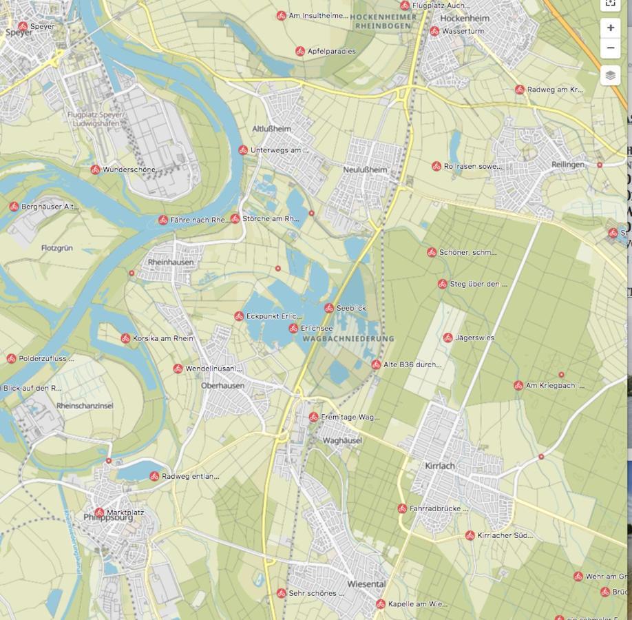 Ferienwohnung Rhein-Neckar วากฮอยเซล ภายนอก รูปภาพ